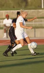Janna Sadowitz scored the game-winning goal for the white squad.