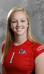 Freshman starter Korrin Wild led the Bulldogs with six kills.