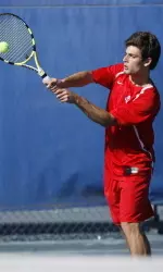 David Ayoun defeated Pepperdine's Jenson Turner, 6-1, 6-2.
