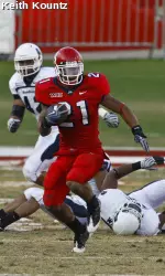 Ryan Mathews of the San Diego Chargers was rooting on his teammates against Cincinnati Saturday night.