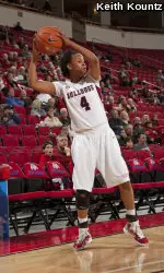Jaleesa Ross needs just three more steals to become the program's all-time leader in that category.