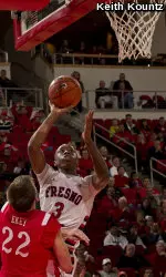 Kevin Olekaibe's scoring and defense is getting noticed as the Bulldogs get ready to host the Pac-12's Utah on Saturday.