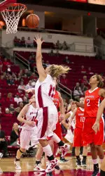 Freshman Madison Parrish has followed in her older sister's foot steps, which led her to Fresno State.