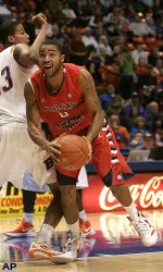 Jerry Brown III scored seven points and grabbed eight rebounds as the 'Dogs beat Pacific for its second straight road win.