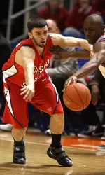 Steven Shepp leads the Dogs against No. 17 Utah State Saturday night. The game will be televised on the WAC Sports Network.