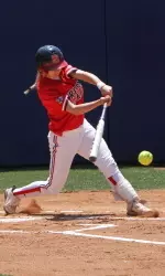 Senior Haley Gilleland helped spark Fresno State to two opening victories over Sacramento State on Saturday afternoon.
