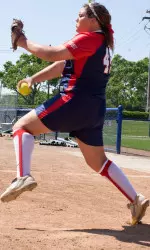 Junior pitcher Mackenzie Oakes is 2-0 on the season after throwing 12.1 innings during Fresno State's Opening Day sweep of Sacramento State.
