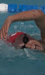 Sophomore Dani Yoho looks to be a top competitor at the WAC Championships. Her season-best time in the 50-yard free ranks her 3rd in the WAC going into the championships.
