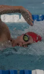 Kat Vietti was a "star" in day three of the WAC Championship Meet, improving her lifetime best in the 200-yard freestyle event by more than four seconds.