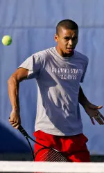 Jean-Charles Diame earns victory in singles and doubles agaisnt Santa Clara.
