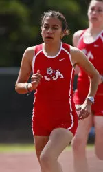 Pamela Cruz set a personal best in the 3,000-meter race at the USC Invite.