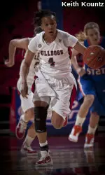 Jaleesa Ross, pictured, Emma Andrews, Marnique Arnold, Taja Edwards and Hayley Munro have won 94 games.