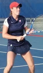 Marianne Jodoin defeated No. 18 Mari Andersson, 5-7, 6-3, 1-0(8)