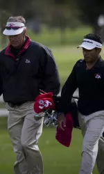 Head coach Mike Watney (left) and Bhavik Patel (right) hope the Dogs can have a strong finish to their regular season.