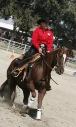 Junior Shawna McClurg was the only Bulldog to win her point for the Western team.