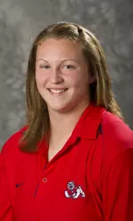 Sophomore Meagan McKee won the shot put and discus events at the Cal Poly Invite.