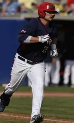 Senior Jordan Ribera was 2-for-5 against Hawai'i with three RBIs and a home run.