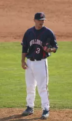 Senior Greg Gonzalez leads the team and league in strikeouts with 77.