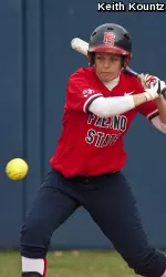 Junior Rebecca Hall helped Fresno State make a series-opening statement in the Dogs' big win over NMSU.
