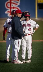 Under two-time national coach of the year Mike Batesole, the Bulldog baseball team's ARP score is 23 points higher than the national average for public institutions.