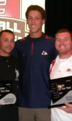Greg Gonzalez, Aaron Judge and Dusty Robinson were named the best in the WAC for 2011.