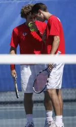 Rikus de Villiers and Remi Boutillier will represent Fresno State in the NCAA Doubles Championships.