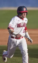 Junior Pat Hutcheson recorded his first career home run in Ruston, La.