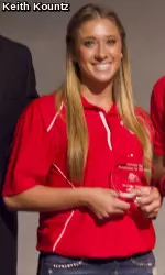 Fresno State's Brooke Ortiz was one of the 67 Bulldogs honored this week with academic All-WAC honors.