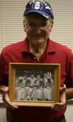 A Fresno State alumni story of Lee Fanucchi, former Fresno State football player from the early 1950s.