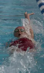 Gjoen is looking forward to swimming in the new Fresno State Aquatics Center.