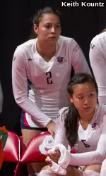 Setters Barbara Alcantara and Christina Lee both recorded double-doubles (assists and digs) in their Bulldog debuts.