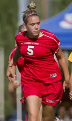 Bingham scored her third goal of the season.