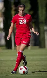 Lindstrom headed in her first goal of the year.