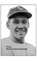 Graves spent 10 seasons in the Western Canada Baseball League.