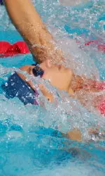 Senior Dede Torres and the Bulldogs are hosting a triple-dual meet at the Fresno State Aquatics Center Saturday, Jan. 14.