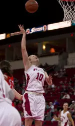 Freshman Alex Sheedy tied her career-high by scoring 16 points against San Jose State.