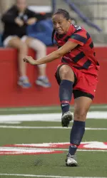 Goal scorer Rachel Armstrong