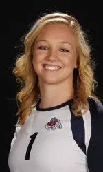 Junior Korrin Wild hit a career best .609 with 16 kills against CSU Bakersfield on Thursday night.