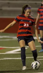 Lauren Lindstrom recorded her second assist of the season