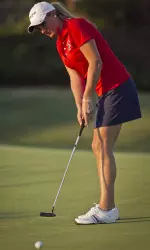 Christine Uhalde shot two under par in the final round of the Las Vegas Collegiate Showdown.