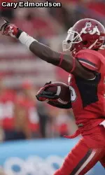 File: Davante Adam's 89-yard, catch-and-run touchdown, his second score of the game, put the Bulldogs ahead 28-24 after previously trailing by 21.