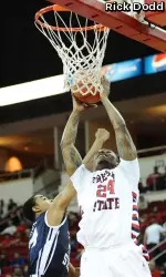 Senior Kevin Foster was one of two MW players to pull down double digit rebounds in the opening weekend of the 2012-13 season.