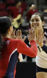 The Bulldogs host Air Force and Boise State in the final homestand of the 2012 volleyball season.