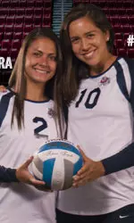 The Fresno State volleyball team will honor two seniors as they play in their final conference game against Boise State.
