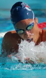 Senior Sarah Pino and the Bulldogs swim MW opponent San Diego State on Saturday, Dec. 1 at noon.