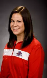 Junior Hannah Prigge scored a 271.10 good for a fourth place finish in the 3-meter dive.