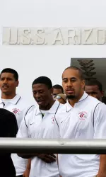 The Bulldogs spent the afternoon at Pearl Harbor visiting the USS Arizona memorial.