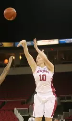 Alex Sheedy was 5-of-8 from the field with 10 points in the win