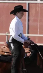 Senior Horsemanship captain Sammie Jo Stone will compete in her fourth Best in the West tournament this Saturday-Sunday.