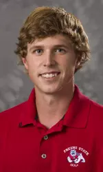 Senior Brian Sunker paces the 'Dogs with a 1-under, 71 after the first day of competition.